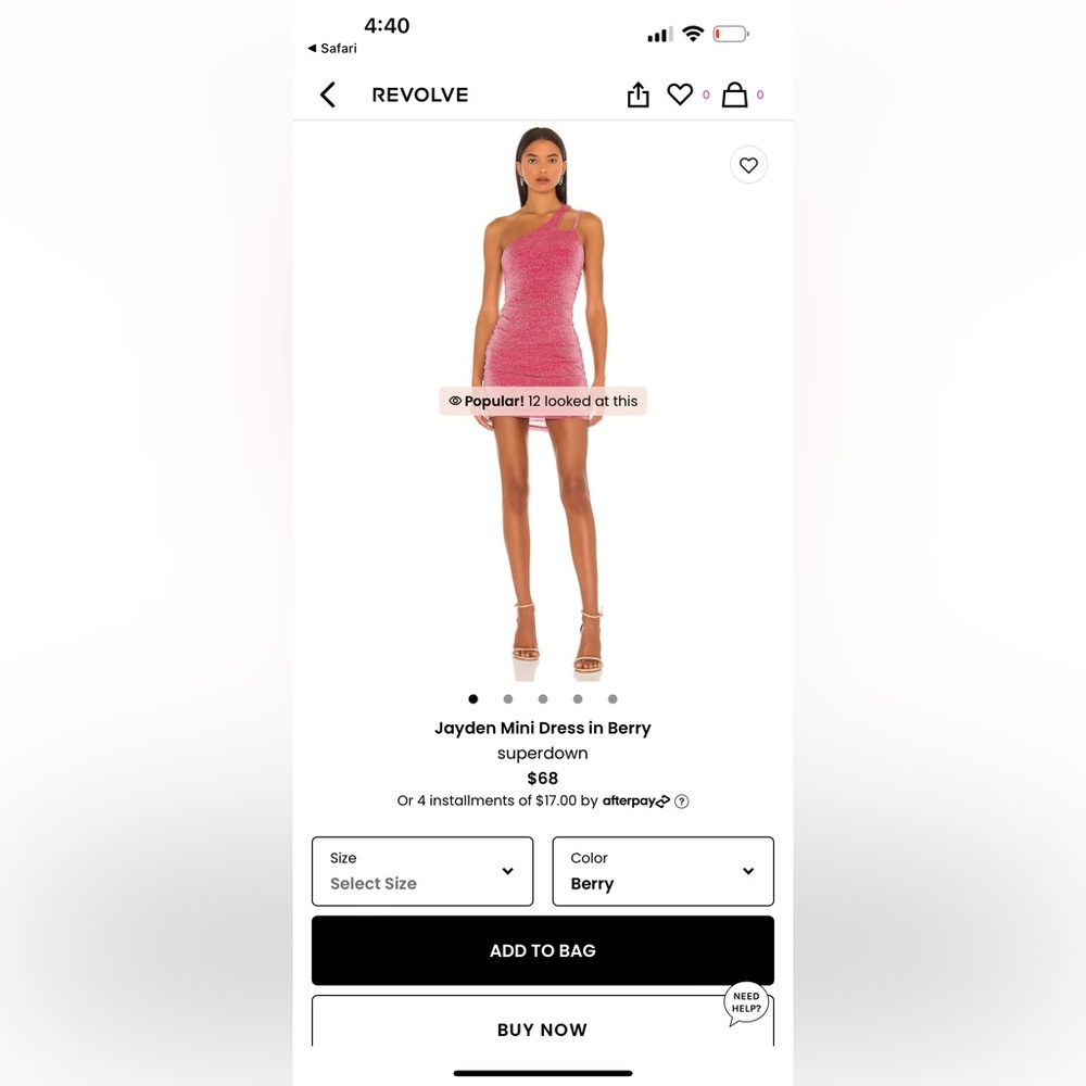 Superdown Jayden Mini Dress